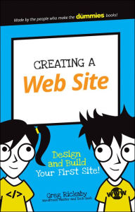 Click to pre-order how to create a website for dummies junior